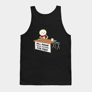 I will argue about anything with anyone meme Tank Top